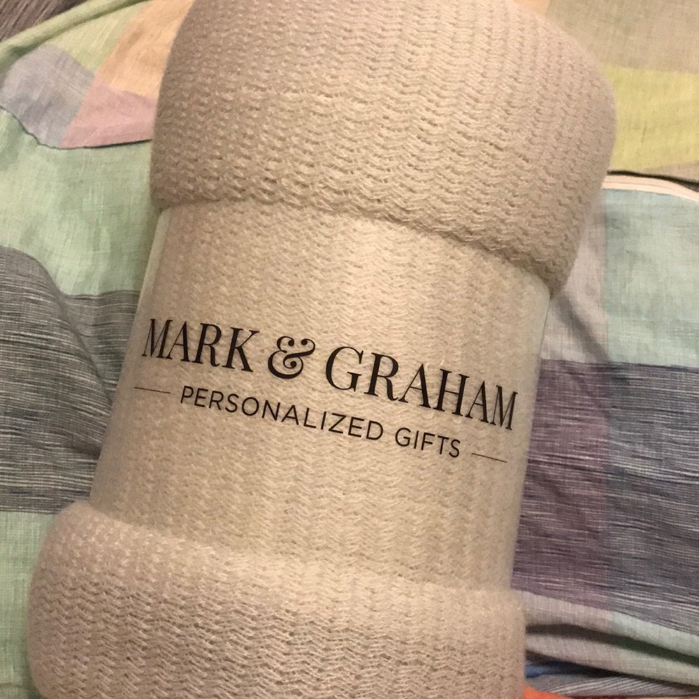Mark & Graham Colorblock Throw